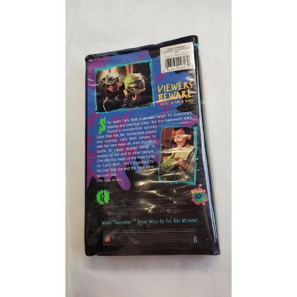 Goosebumps: The Haunted Mask by R.L Stine VHS 1995 - Clamshell - Picture 2 of 5